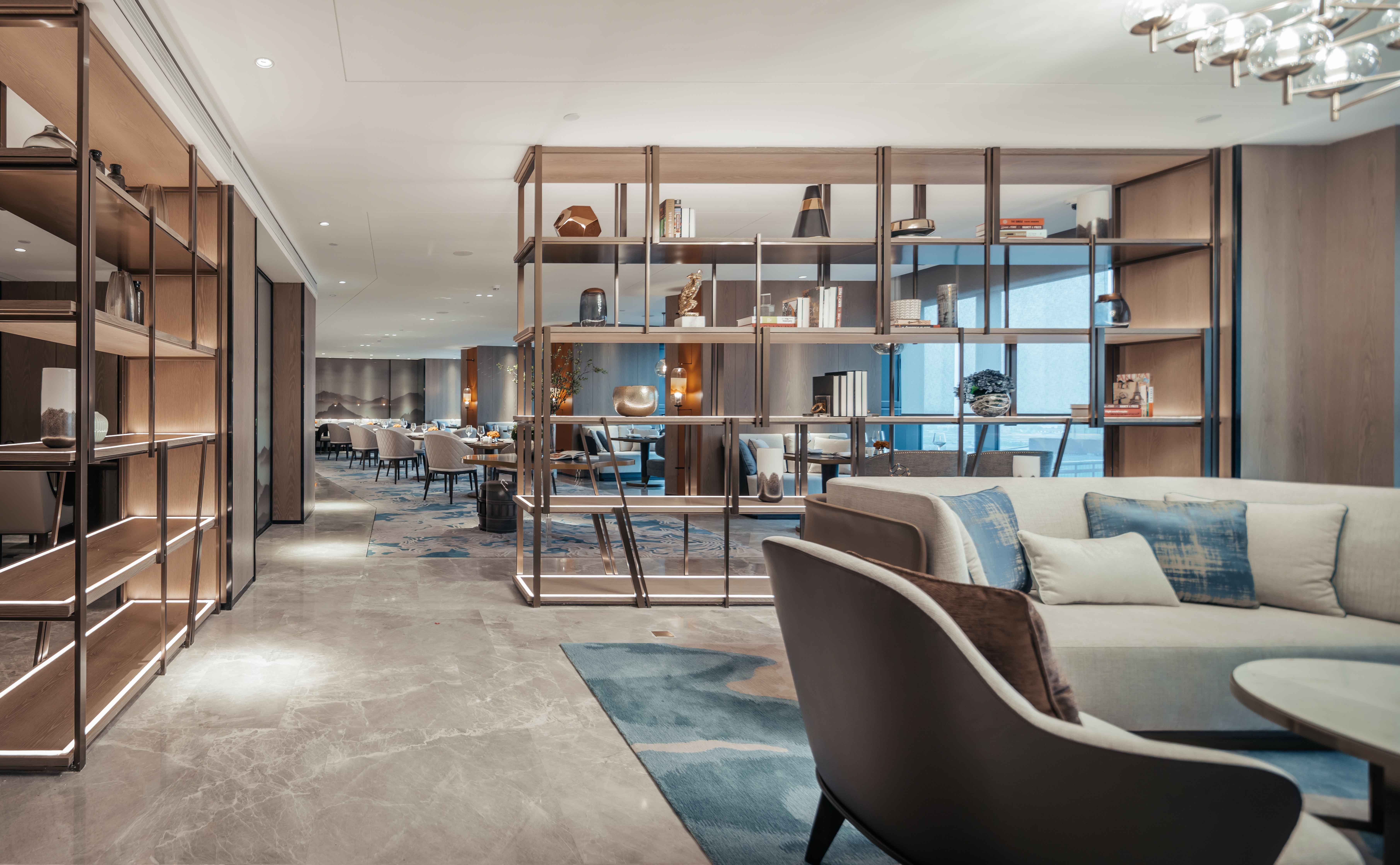 上海江桥绿地铂骊酒店餐厅家具